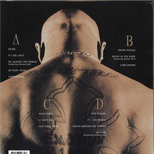 2Pac - Me Against The World Plak - 2