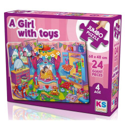 A Girl With Toys 24 - Ks Games