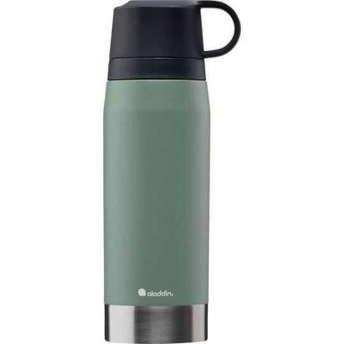 Aladdin Citypark Thermavac Twin Cup Bottle 1.1L - Sage Green - 1