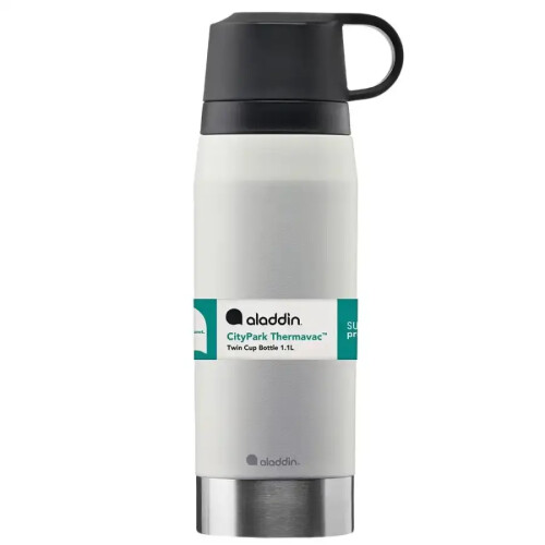 Aladdin Citypark Thermavac Twin Cup Bottle 1.1L - Stone Grey - Stanley