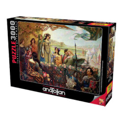 Anatolian Puzzle Lancelot & Guinevere 3000 Parça 4929 - Anatolian