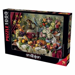 Anatolian Puzzle Natürmort 1000 Parça 1144 - Anatolian