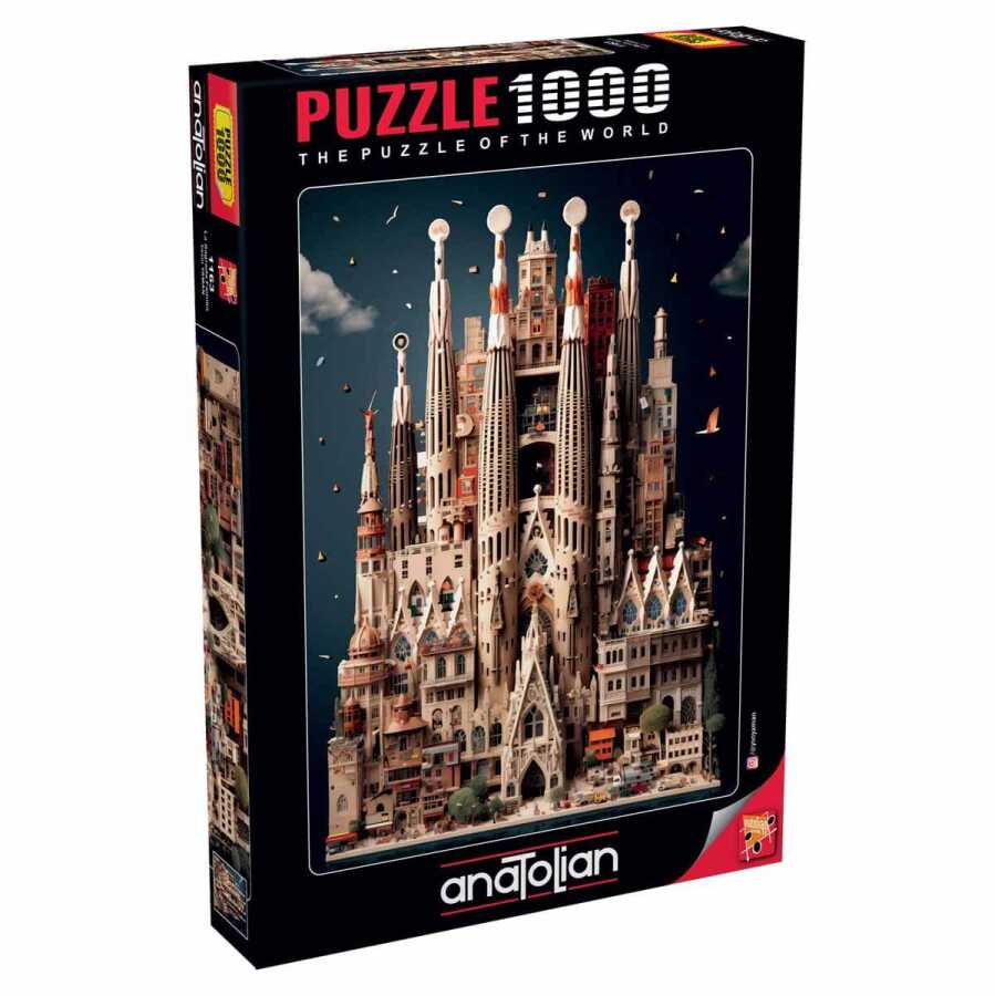 Anatolian Puzzle Sagra Da Familia 1000 Parça 1163