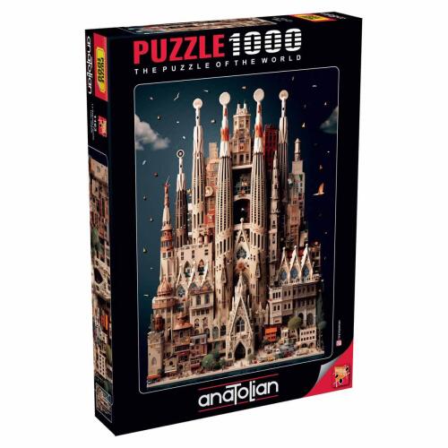 Anatolian Puzzle Sagra Da Familia 1000 Parça 1163 - 1