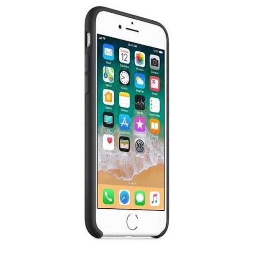Apple iPhone 8 / 7 Silikon Kılıf, Siyah MQGK2ZM - 1