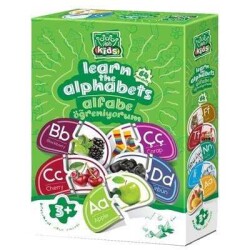 Art Kids Puzzle Alfabe Öğreniyorum 54 Parça 5831 - Art Puzzle Kids