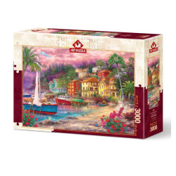 Art Puzzle Eflatun Kıyılar 3000 Parça 5527 - Art Puzzle