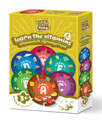 Art Puzzle Kids Vitaminleri Öğreniyorum - Art Puzzle Kids