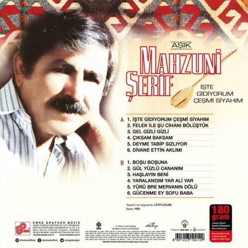 Aşık Mahzuni Şerif -İşte Gidiyorum Çeşmi Siyahım-Plak - 2