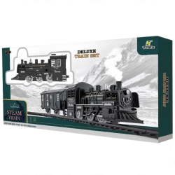 Başel Classic Steam Deluxe Train Set - Başel Toys