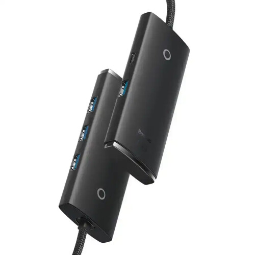 Baseus Lite 4in1 Multifonksiyonel USB-A Hub Dock Station - BASEUS