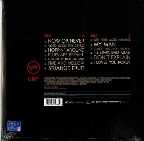 Billie Holiday - Billie (Soundtrack)-Plak - 2