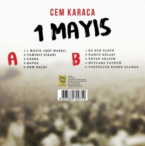 Cem Karaca - 1 Mayıs-Plak - 2