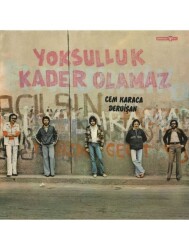 Cem Karaca-Yoksulluk Kader Olamaz -Plak - Palermo Müzik