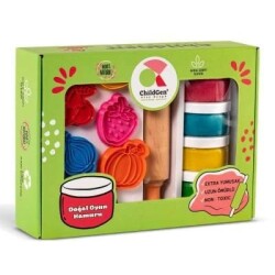 ChildGen Oyun Hamuru Premıum Set - Meyveler Ve Sebzeler - ChildGen