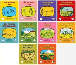 Cin Ali Kitap Seti (10 Kitap Takım) - Rasim Kaygusuz - Cin Ali Yayınları - Cin Ali Yayınları