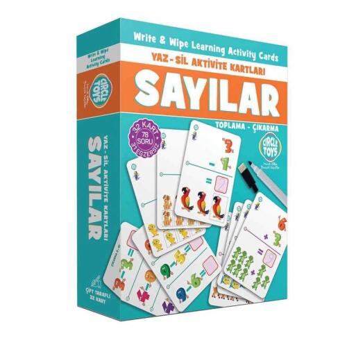 Circle Toys Yaz-Sil Sayılar CRCL014 - 1