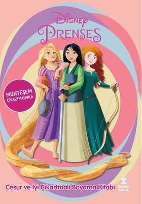 Disney Prenses - Cesur ve İyi Çıkartmalı Boyama Kitabı - Muhteşem Çıkartmalar - 1