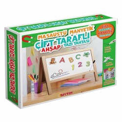 Diy-Toy Masaüstü Manyetik Yazı Tahtası 62 Parça Magnetli - 1