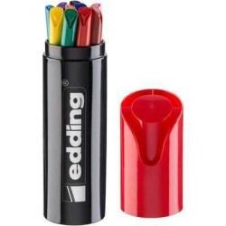 Edding Grafik Kalemi 10Lu Silindir Kutu(Kalem K ED1200K10999 - Edding