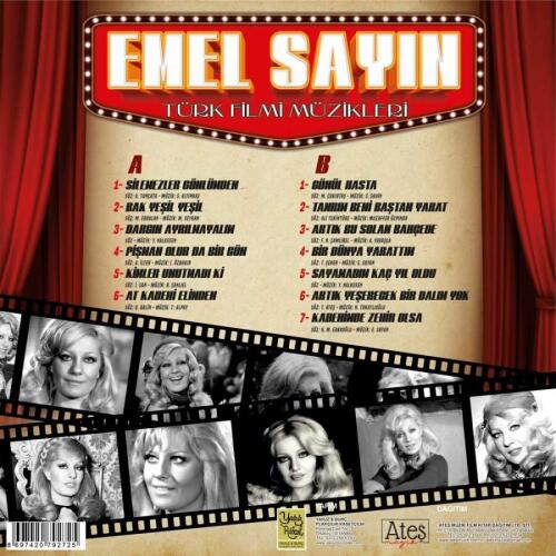 Emel Sayın - Türk Filmi Müzikleri-Plak - 2