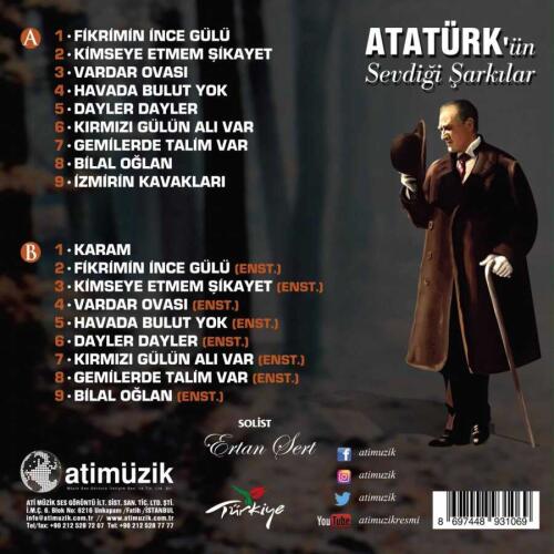 Ertan Sert - Atatürk'ün Sevdiği Şarkılar-Plak - 2