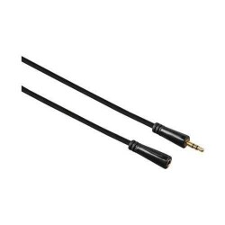 Hama 3.5mm - 3.5mm Soket Stereo Örgü Kablo 3S 3m - Hama