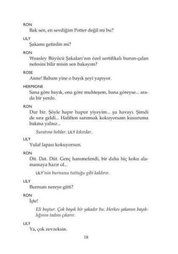Harry Potter ve Lanetli Çocuk - Birinci ve İkinci Bölüm - J. K. Rowling, John Tiffany, Jack Thorne - Yapı Kredi Yayınları - 5