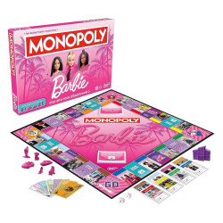 Hasbro Monopoly Barbie G0038 - Hasbro Oyun