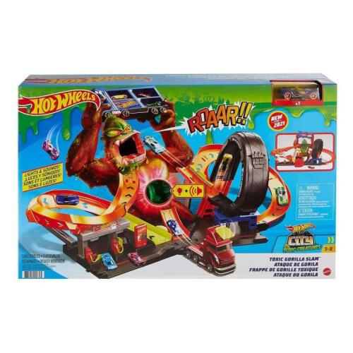 Hot Wheels Zehirli Goril Saldırısı Oyun Seti GTT94 - 8