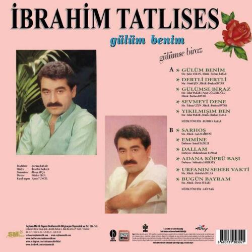 İbrahim Tatlıses - Gülüm Benim-Plak - 2