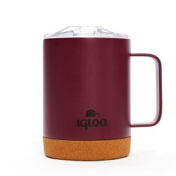 Igloo Cork Mug 350ml Bordo STD - Igloo