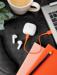 JBL Tune FLEX NC Kulakiçi TWS Kulaklık, Beyaz - 2