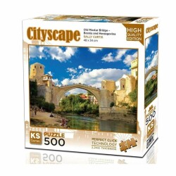 Ks Games 500 Parça Old Mostar Bridge Bosna-Hersek Puzzle - KS Puzzle