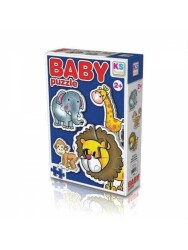 Ks Games Baby Puzzle Vahsi Hayvanlar 12001 - KS Puzzle