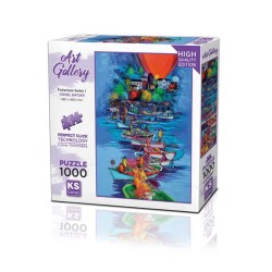 Ks Puzzle 1000 Parça Fishermen Series I 20687 - KS Puzzle