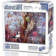 Ks Puzzle 2000 Parça Fascinating Birds 22515 - KS Puzzle