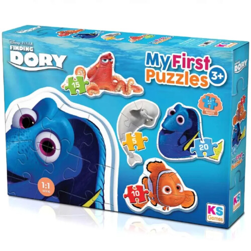 Ks Puzzle Dory My First Puzzles 4 IN 1 - KS Puzzle