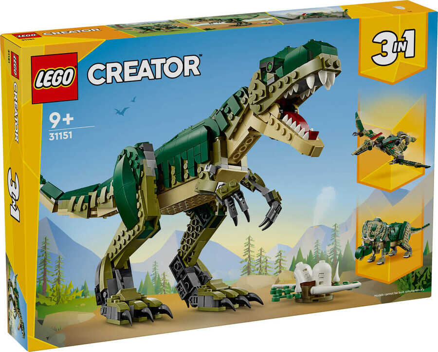 Lego Creator 3’ü 1 Arada T. Rex 31151