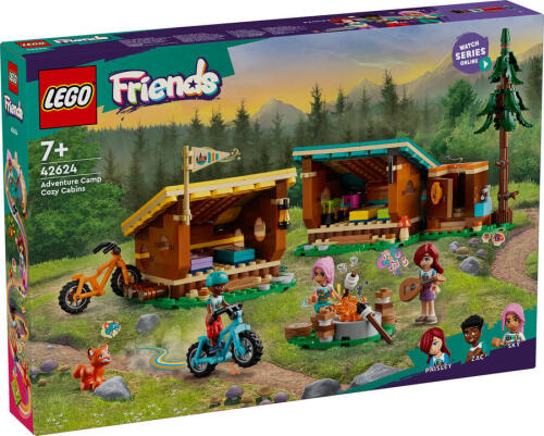 Lego Friends Macera Kampı Şirin Kulübeler 42624 - 1