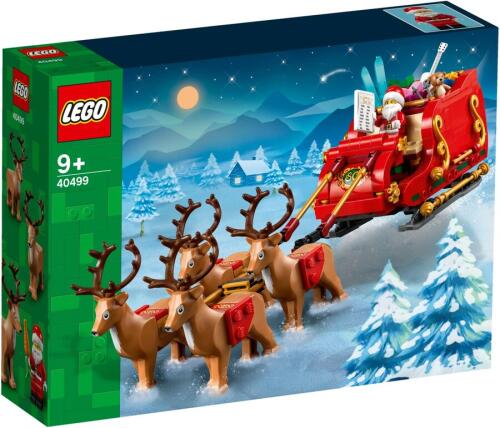 Lego Iconic Noel Baba'nın Kızağı Oyuncağı 40499 - 1