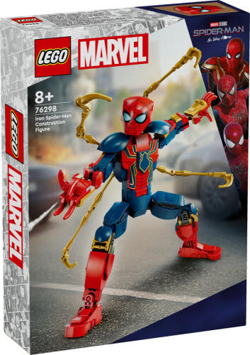Lego Marvel Iron Örümcek Adam Yapım Figürü 76298 - 1