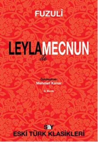 Leyla ile Mecnun - Fuzuli - Say Yayınları - 1