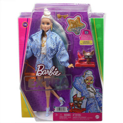 Mattel Barbie Mavi Takımlı Bebek HHN08 - Barbie