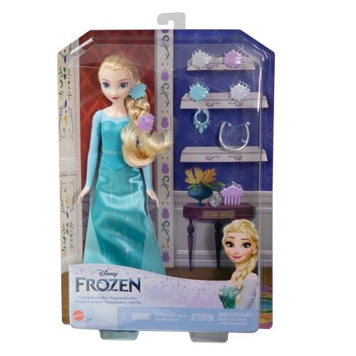 Mattel Dısney Frozen Hmd56 Elsa Ve Sac Aksesuarları-5 - 1