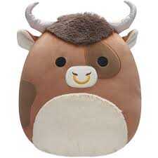 Neco Squishmallow Boğa Shep 30 Cm