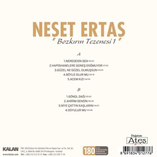 Neşet Ertaş - Bozkırın Tezenesi 1-Plak - 2