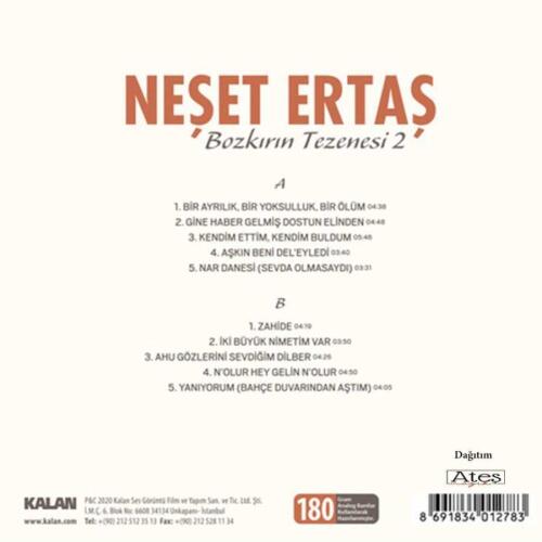 Neşet Ertaş -Bozkırın Tezenesi 2-Plak - 2