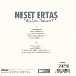 Neşet Ertaş - Bozkırın Tezenesi 3-Plak - 2