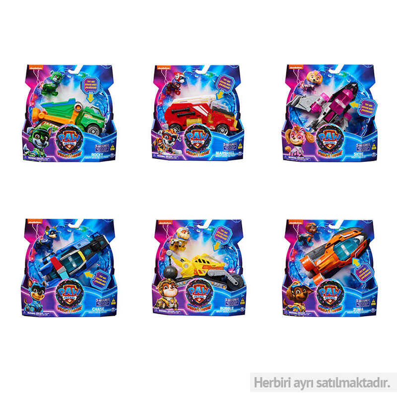 Paw Patrol The Mighty Movie Figür Ve Araçları Spm-6067515